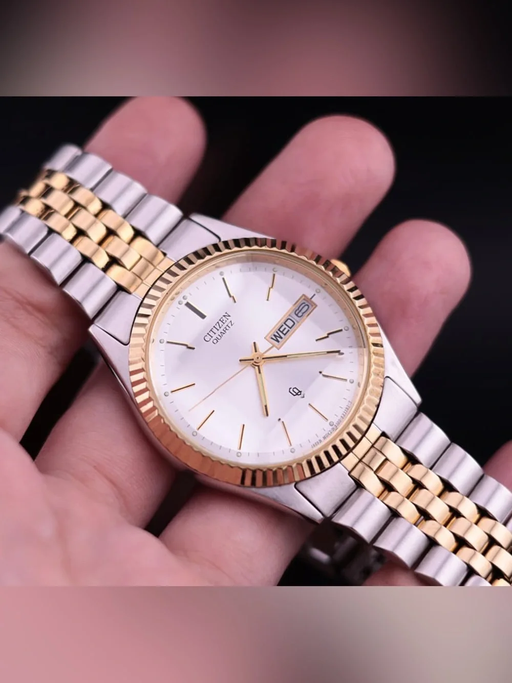 Vintage 1980 Citizen Quartz CQ 6100-K09311 Men’s Watch